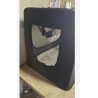 Dibea Lionto sklop.transp torba, platno, crna, 90x61x65 cm