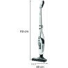 ROWENTA Dual Force 2u1 bežični štapni usisivač RH6737WH