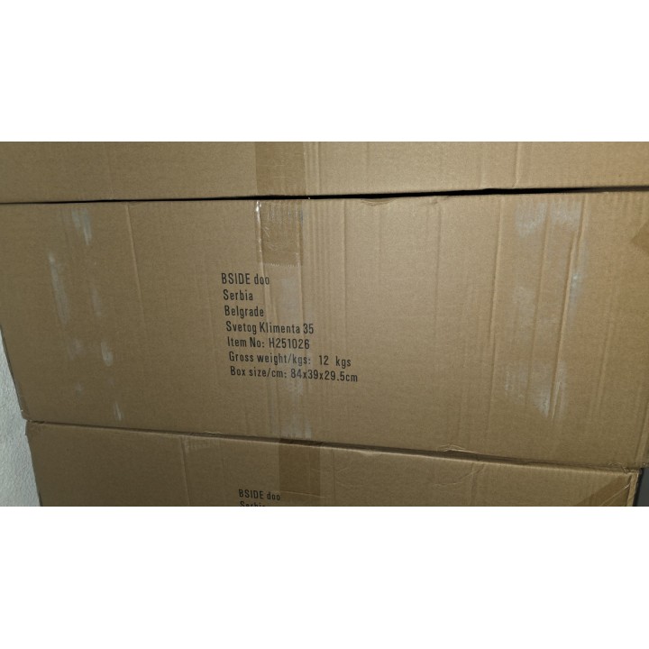 Rustični radni stočić sa 2 fioke 81x36x75 cm – Drveni bočni sto - konzola