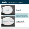 Bemis 7300SLEC izdužena plast. WC daska, biskvit, slow close