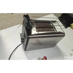 Bomann TA 1371 CB toster, crna, nerđajući čelik, 750-850W
