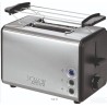 Bomann TA 1371 CB toster, crna, nerđajući čelik, 750-850W