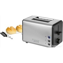 Bomann TA 1371 CB toster, crna, nerđajući čelik, 750-850W