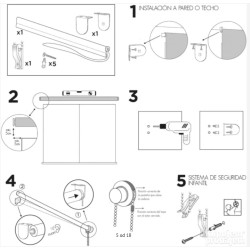 Blindecor Ara roletna 150x175cm (platno 147x170cm), bež osteceno