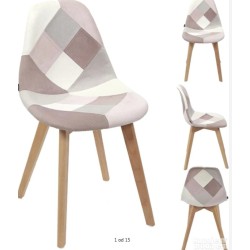 HD Factory patchwork stolice, 2 kom, jedna A,jedna isecen naslon 2 cm ima na slikama u oglasu