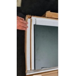 Beauville zidni čiviluk, mahovina zelena, 109x40x20 cm