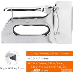 AmazonBasics heftalica za tapaciranje, sa 1000 D munic.(8mm)