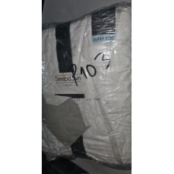 Sleepdown Rouched Pleat, bela, 220x260 cm, polipamuk P103