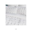 Sleepdown Rouched Pleat, bela, 220x260 cm, polipamuk P103