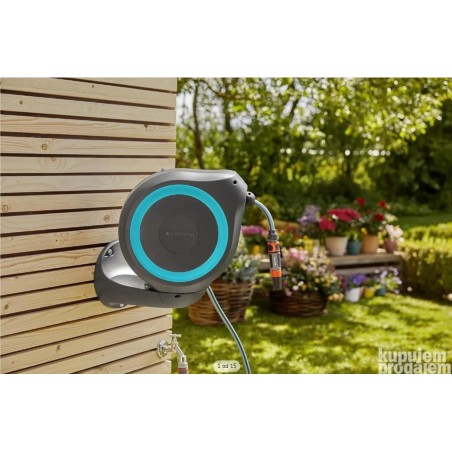 Gardena 18610-20 zidni nosač sa 20m creva Roll Up M/L