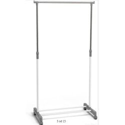 Domo Pak Living stalak za garderobu na točk., 75x42x90-160cm