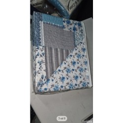 Prekrivač 220x240, 2xjast. 65x65, poliest., patch, pla,P132