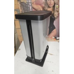 Rotho Paso kanta za smeće, 50L, srebrna FA437
