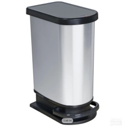 Rotho Paso kanta za smeće, 50L, srebrna FA437