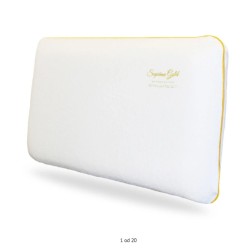 Sampur Supreme Gold jastuk 40x70 cm, viskoelast.memor.pena