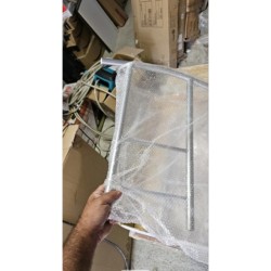 Haku-Mobel stolica za garderobu, čelik/MDF, 46 x 46 x 109 cm