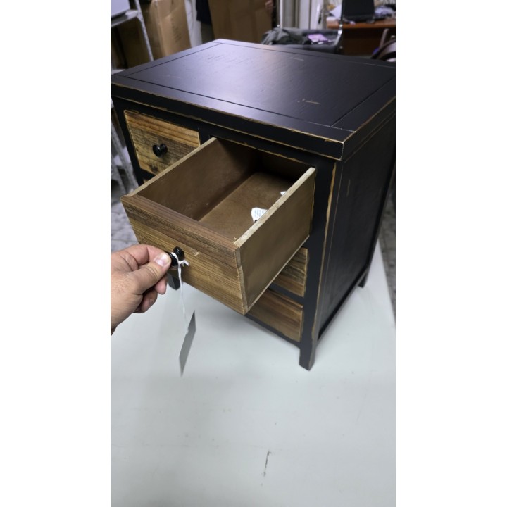 Rustična komoda sa 4 fioke 50.5x36x59.5 cm – Drvena vintage komoda