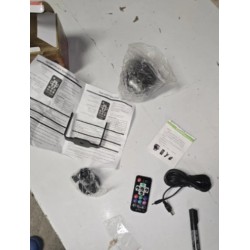 Mini USB disko kugla, aktivacija zvukom, daljinski