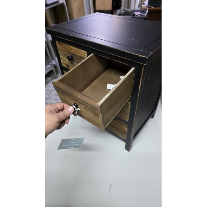 Rustična komoda sa 4 fioke 50.5x36x59.5 cm – Drvena vintage komoda