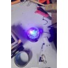 Mini USB disko kugla, aktivacija zvukom, daljinski