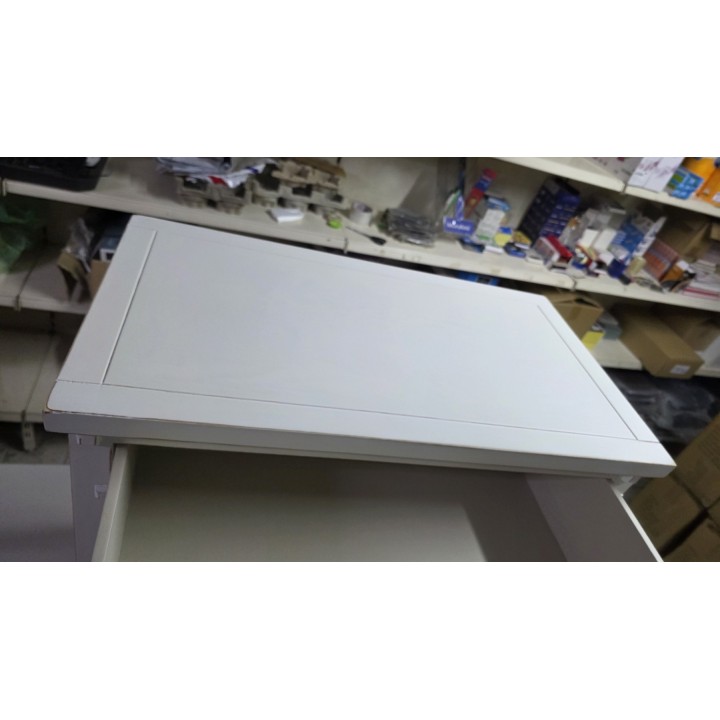 Komoda sa 4 fioke, drvo malezijske toploe/MDF, moderan dizajn, 66 x 36 x 73 cm