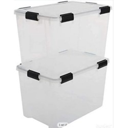 Iris Ohyama set od 2 kutije za odl. sa poklopcem, 70 L E020