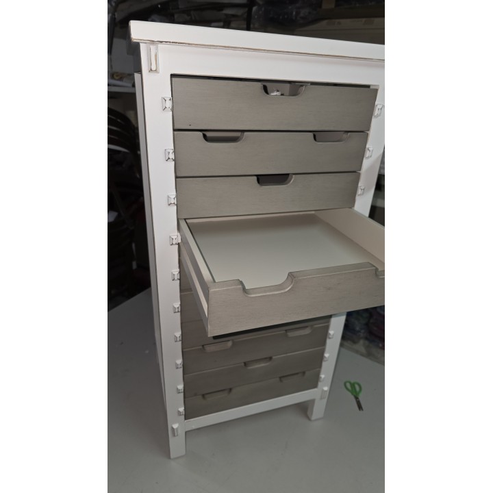 Komoda sa 10 fioka 45x36x90 cm – Drvena komoda