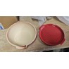Emilie Henry set za hleb,keramika,5.2L,crvena, 32.5x30x14cm