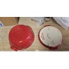 Emilie Henry set za hleb,keramika,5.2L,crvena, 32.5x30x14cm
