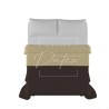 Datex Elegant prekrivač, 260x270cm, braon/krem, P130