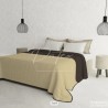 Datex Elegant prekrivač, 260x270cm, braon/krem, P130