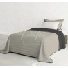 Datex Elegant prekrivač, 220x270cm, t.siva/siva, P140