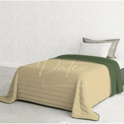 Datex Elegant prekrivač, 170x270cm, t.zelena/krem, P141