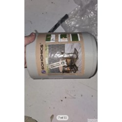 PVC traka za panelnu ograd za zaštitu privatnosti za ogradu, 40m x 19cm, siva
