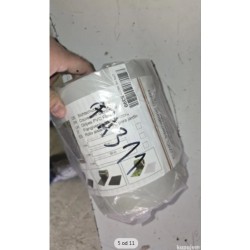 PVC traka za panelnu ograd za zaštitu privatnosti za ogradu, 40m x 19cm, siva