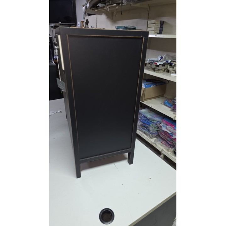 Komoda sa vratima i fiokama 76x36x75.5 cm – Drvena komoda moderan dizajn