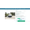 Bestway Lay-Z-Spa Xtras nadstrešnica, 183x94x109 cm