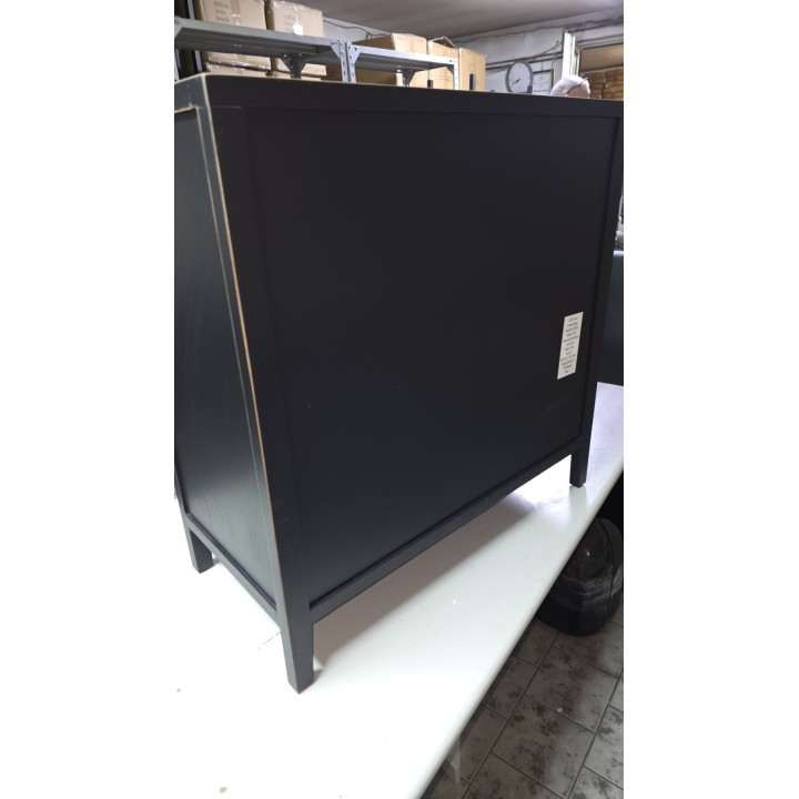 Komoda sa vratima i fiokama 76x36x75.5 cm – Drvena komoda moderan dizajn