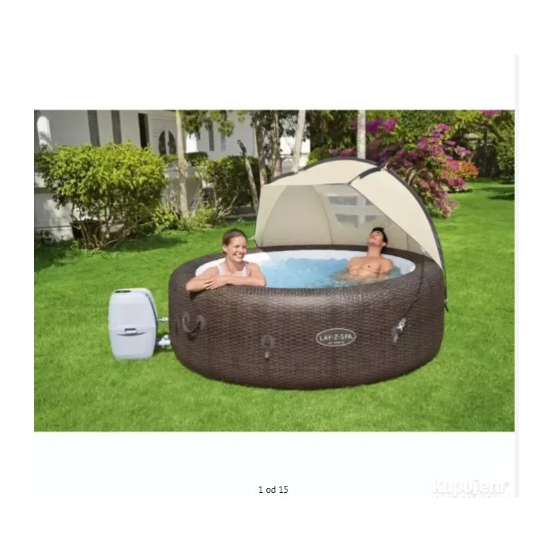 Bestway Lay-Z-Spa Xtras nadstrešnica, 183x94x109 cm Bestway Lay-Z-Spa Xtras nadstrešnica, 183x94x109 cm