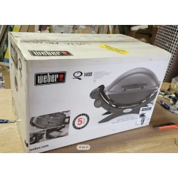 Weber Q1400 , aluminijum, tamno siva, 69x37x42 cm, nekompletan