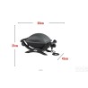 Weber Q1400 , aluminijum, tamno siva, 69x37x42 cm, nekompletan