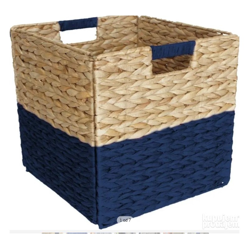 Box and Beyond sklopiva kutija, 31x31x31cm, vodeni hijacint Box and Beyond sklopiva kutija, 31x31x31cm, vodeni hijacint