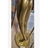 Kare Rabbit stona lampa, zlatna/bela, 1xE14, 68x23 cm polomljena