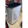 Rotho TWIST Swing bin Art, srebrna, 50 L, 40.1x29.8x60.2 cm polomljen poklopac