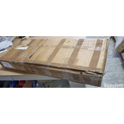 Albatros Verona, metal/vešt.koža, bež, 40x43x92 cm set 2 stolice, jedna ostecene