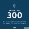 Amazon Aware 100% org. pamuk, saten-300 niti, 135x200, siva