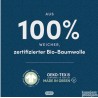 Amazon Aware 100% org. pamuk, saten-300 niti, 135x200, siva