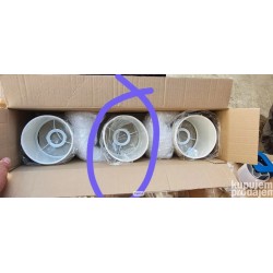 Brilliant Galance pl. spot lampa, tkan./breza, 82x24x35cm-oštećeno