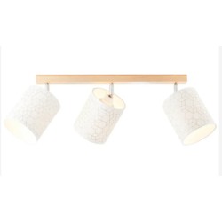 Brilliant Galance pl. spot lampa, tkan./breza, 82x24x35cm-oštećeno