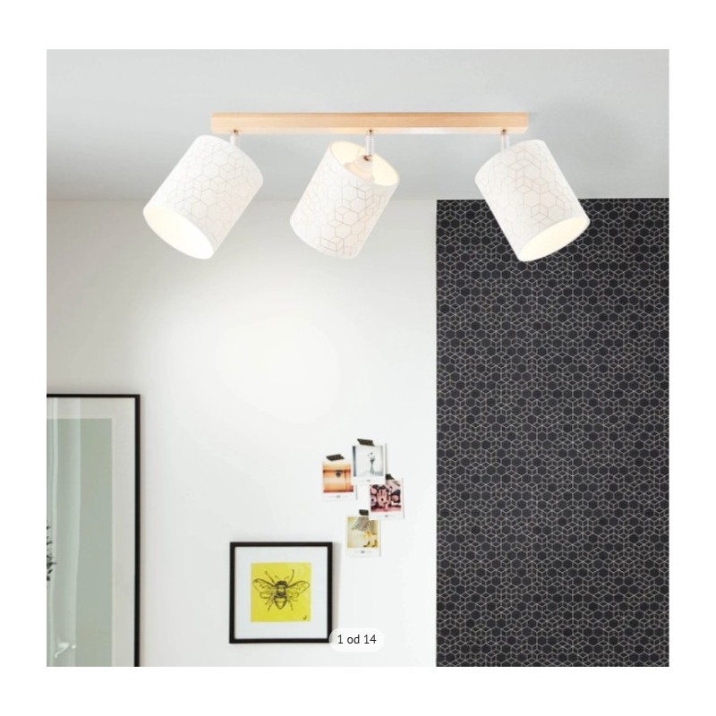 Brilliant Galance pl. spot lampa, tkan./breza, 82x24x35cm-oštećeno Brilliant Galance pl. spot lampa, tkan./breza, 82x24x35cm-oštećeno